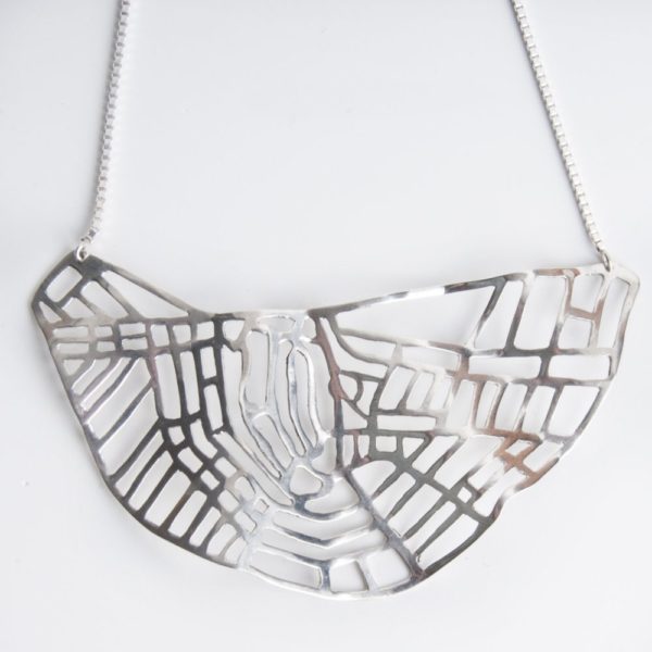 Amsterdam silver pendant