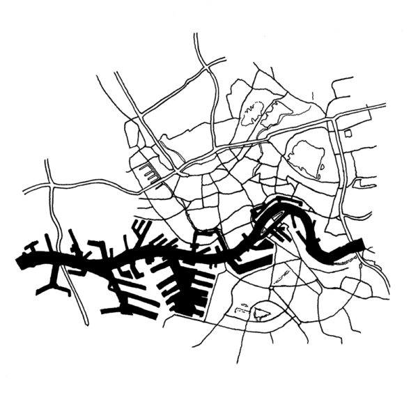Rotterdam - Brooch - Chrome - Image 3